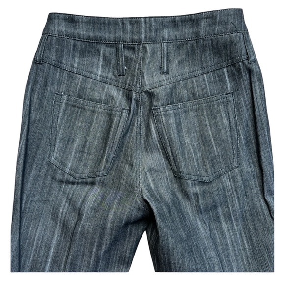 ESCADA cotton charcoal textured jeans, size 34 EU, EUC - Picture 5 of 11